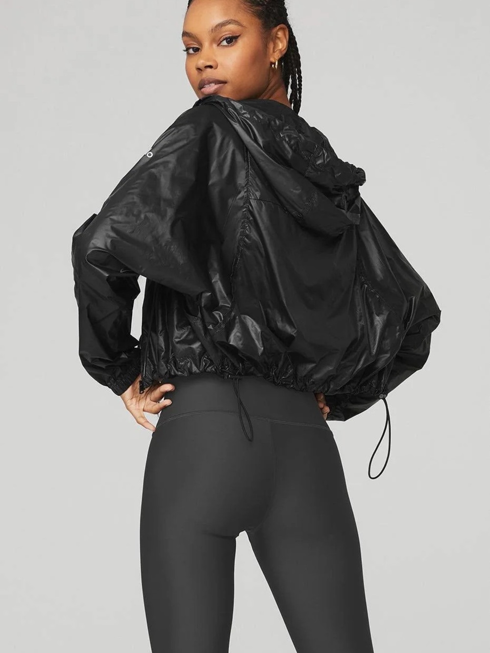 ALO Yoga Black Sprinter Jacket